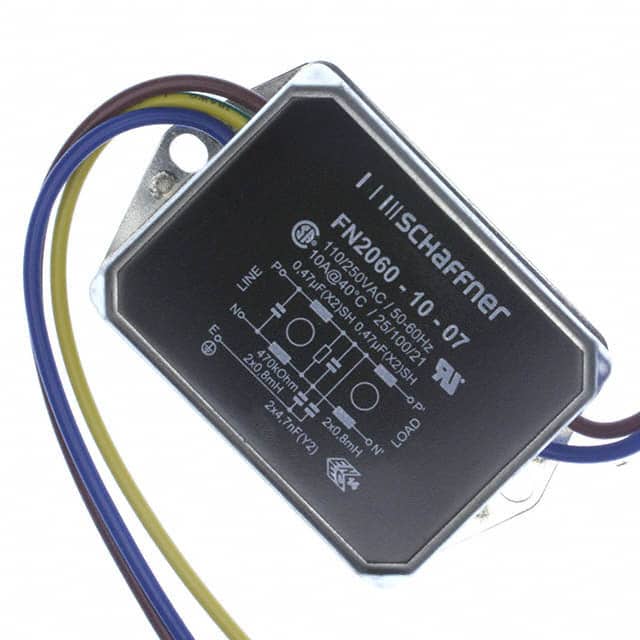 FN2060-10-07 Schaffner EMC Inc.  Modules de filtrage de ligne électrique